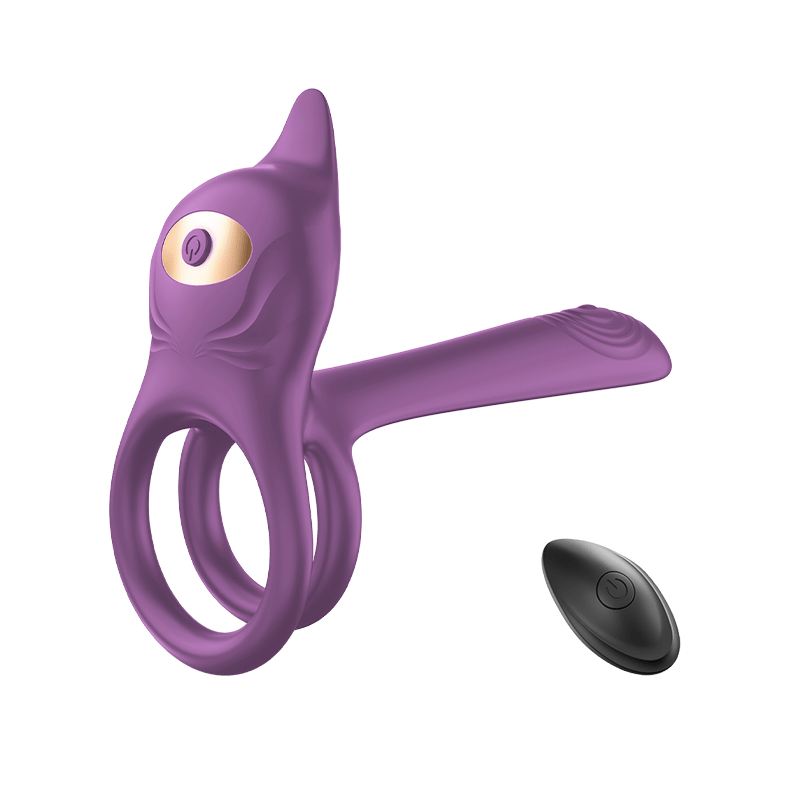 3 in 1 Multifunctional Penis Cock Ring with 10 Vibrating Modes