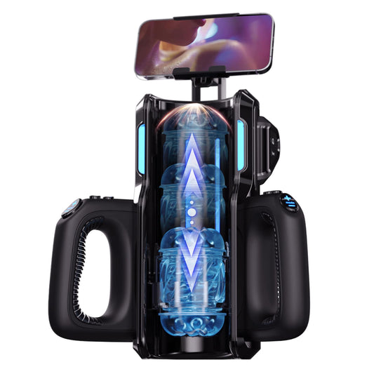 Upgraded 12cm Ultra-Long Telescopic Male Masturbation Cup