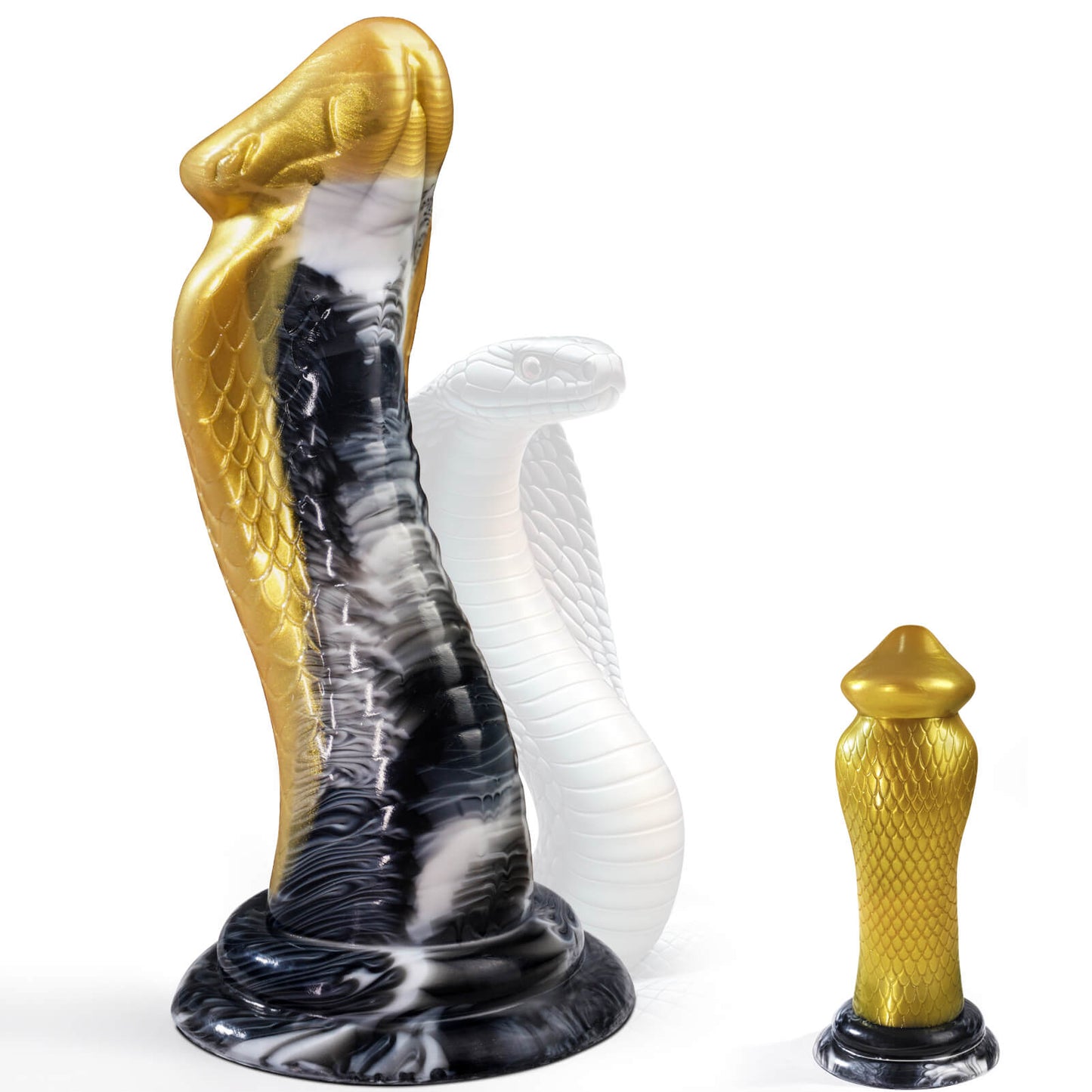 COBRA| Snake Shaped huge Monster Dildo with Suction Cup