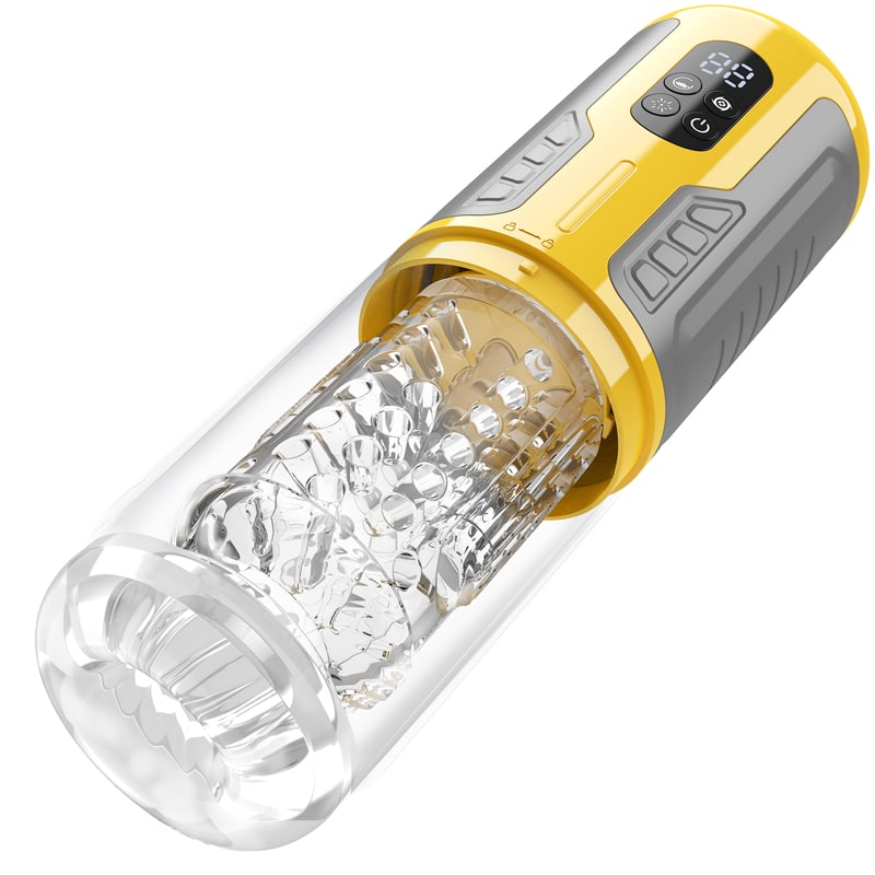 Thrusting and Rotating Vibrating Male Msturbation Toy