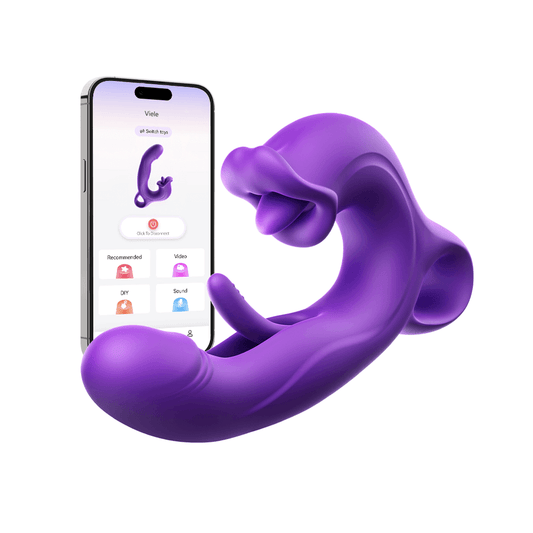 2025 Viele 3| Upgraded App Control Flapping Licking female vibrator