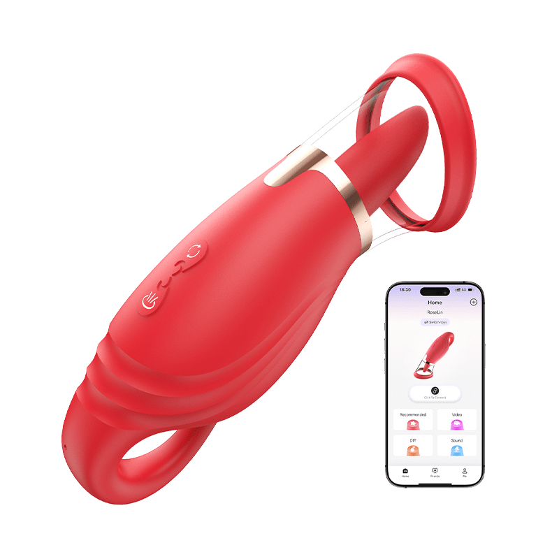 3 in 1 Sucking and Licking Clitoris Vibrator Stimulator with App Control