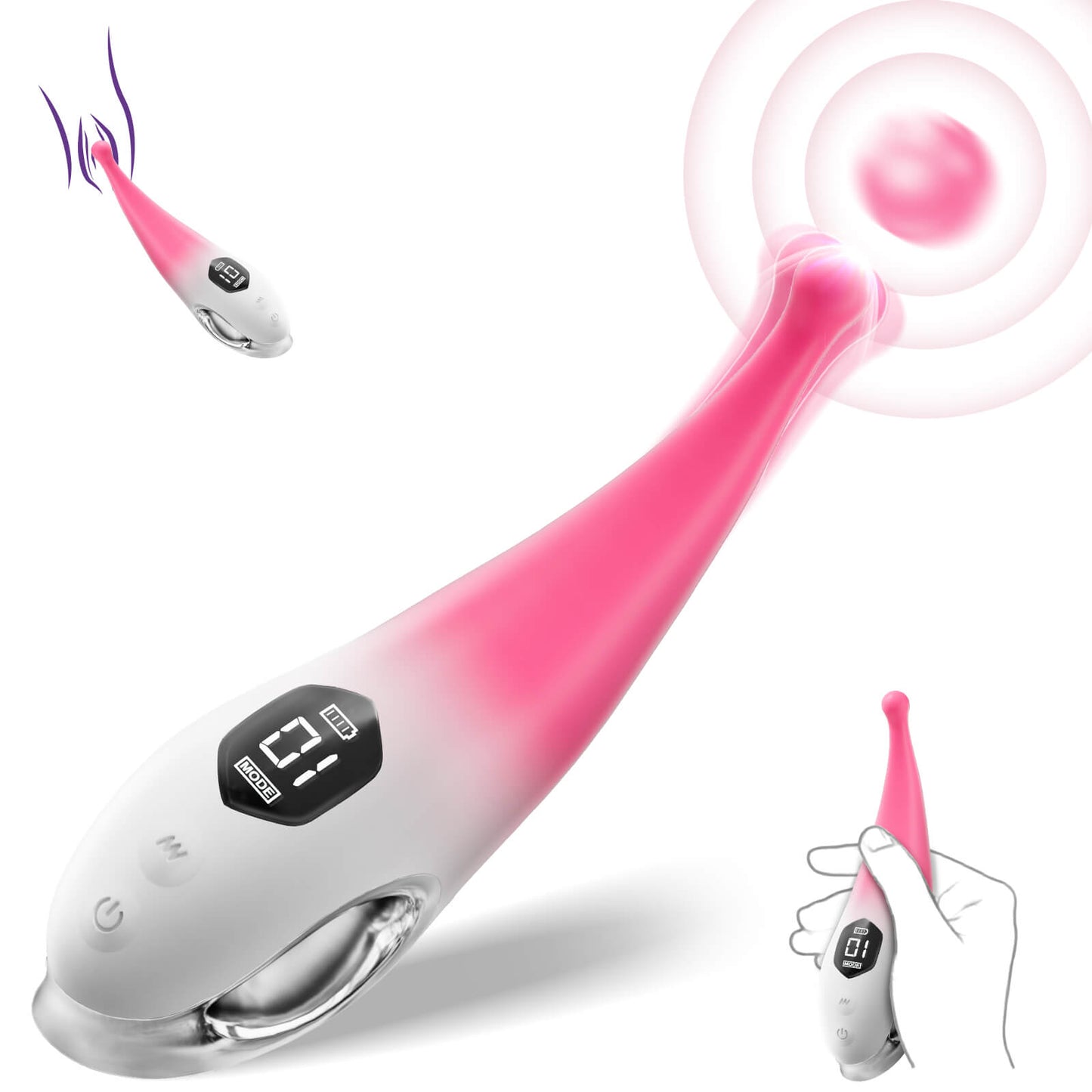 YDB| Female Personal Clitoral Massager Vibrator Wand Sex Toy
