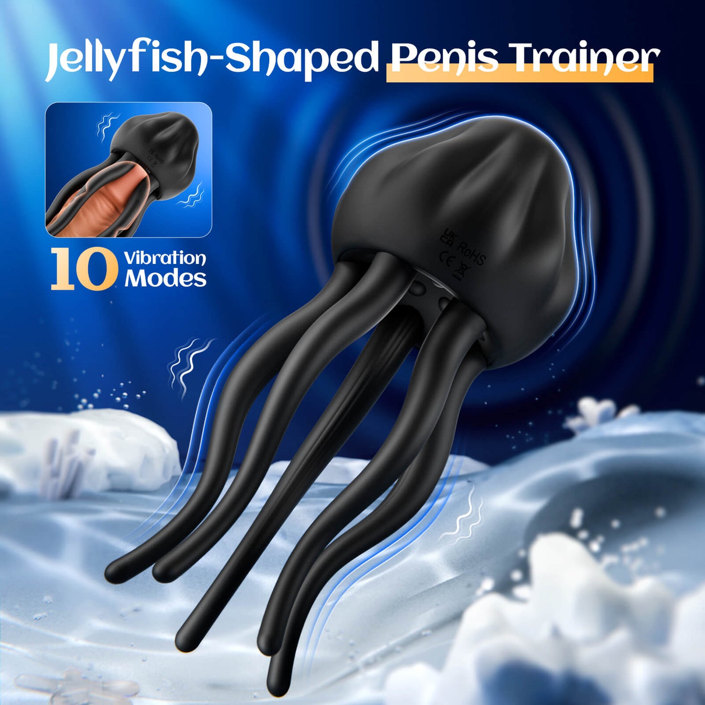 Jellyfish| 10 Vibrating Penis Trainer