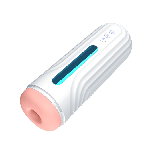 Deep Insertion Thrusting & Vibrating Masturbation Cup