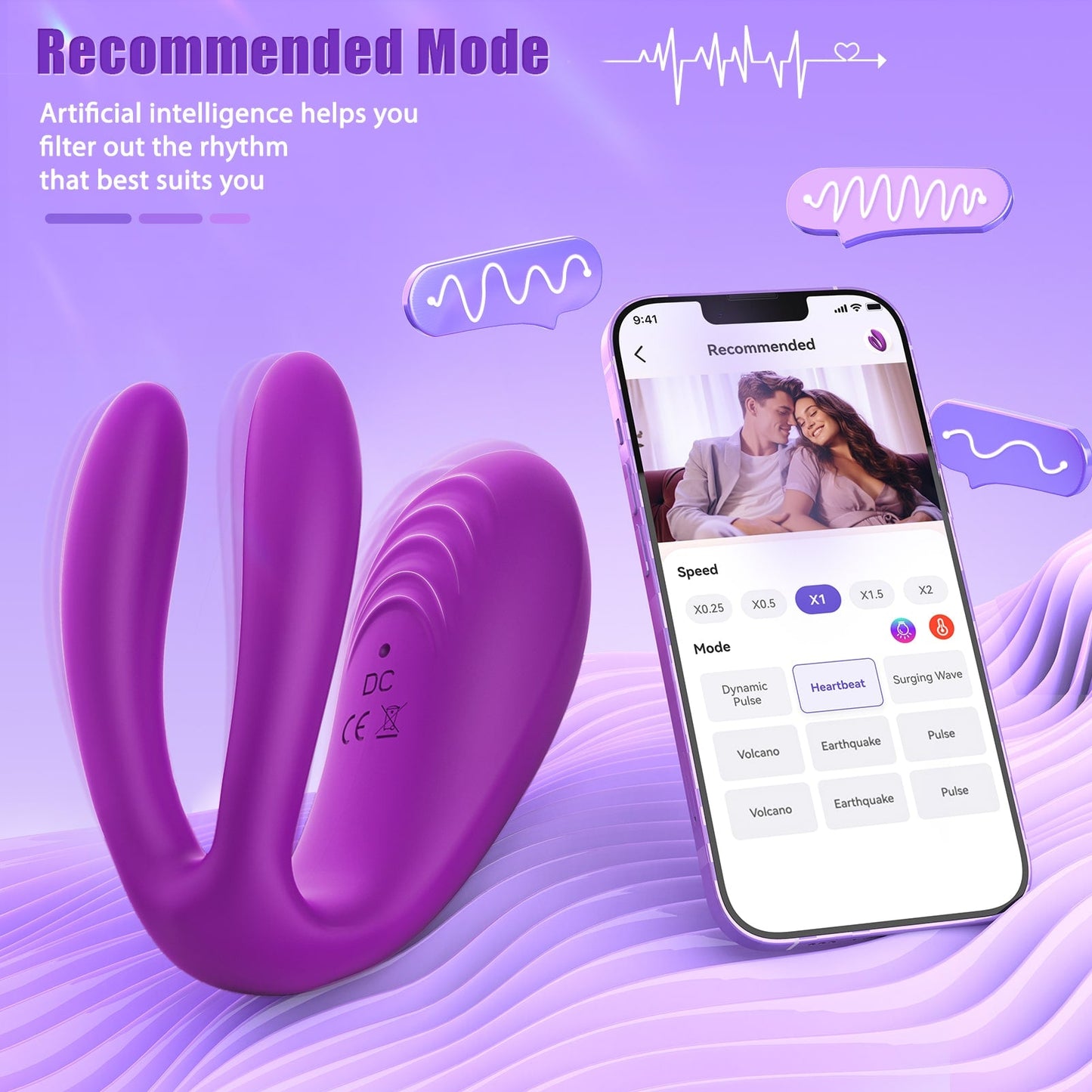 Sohimi Wireless Couple Vibrator