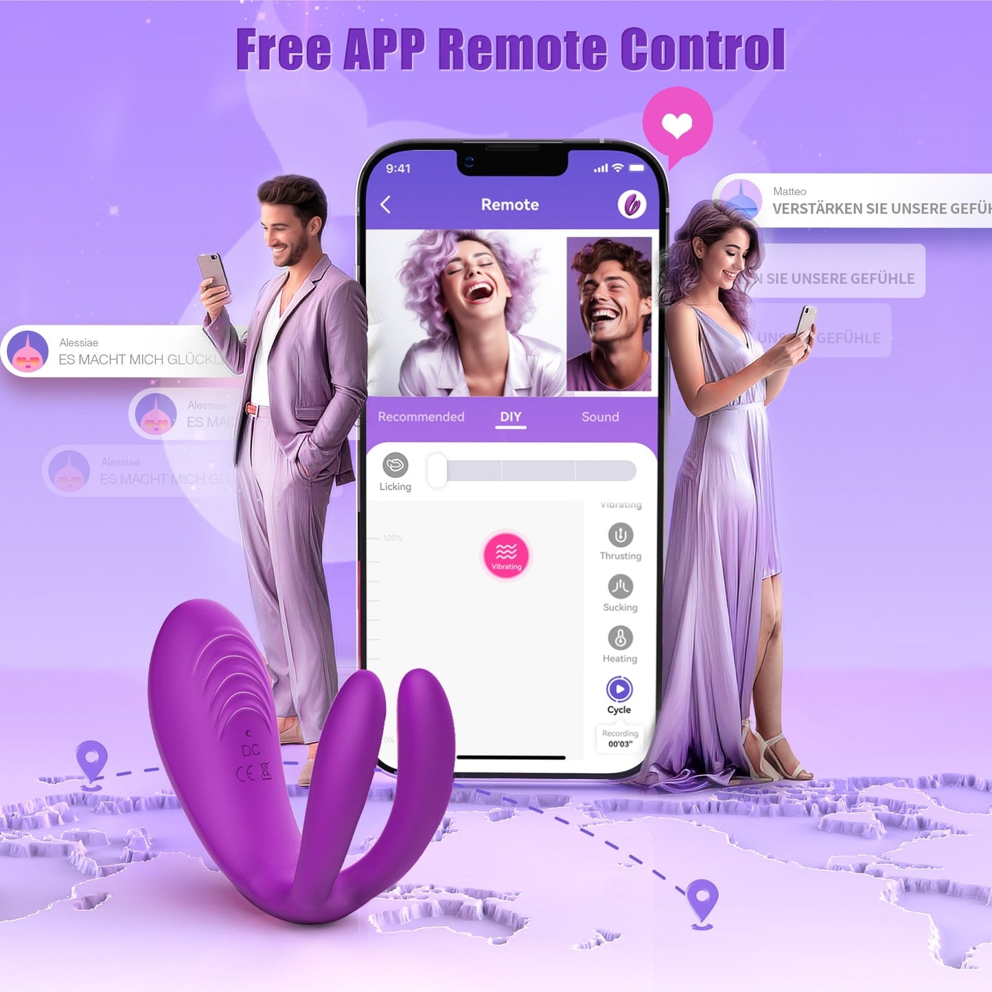 Sohimi Wireless Couple Vibrator