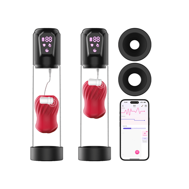 LAGOON App Control 2 in 1 Male Masturbation Penis Pumps