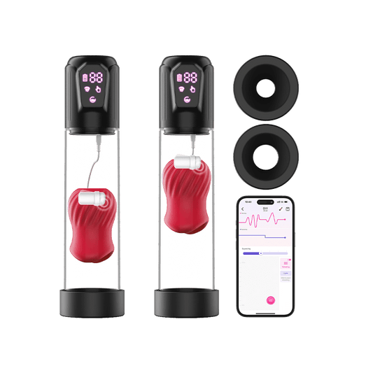 LAGOON App Control 2 in 1 Male Masturbation Penis Pumps