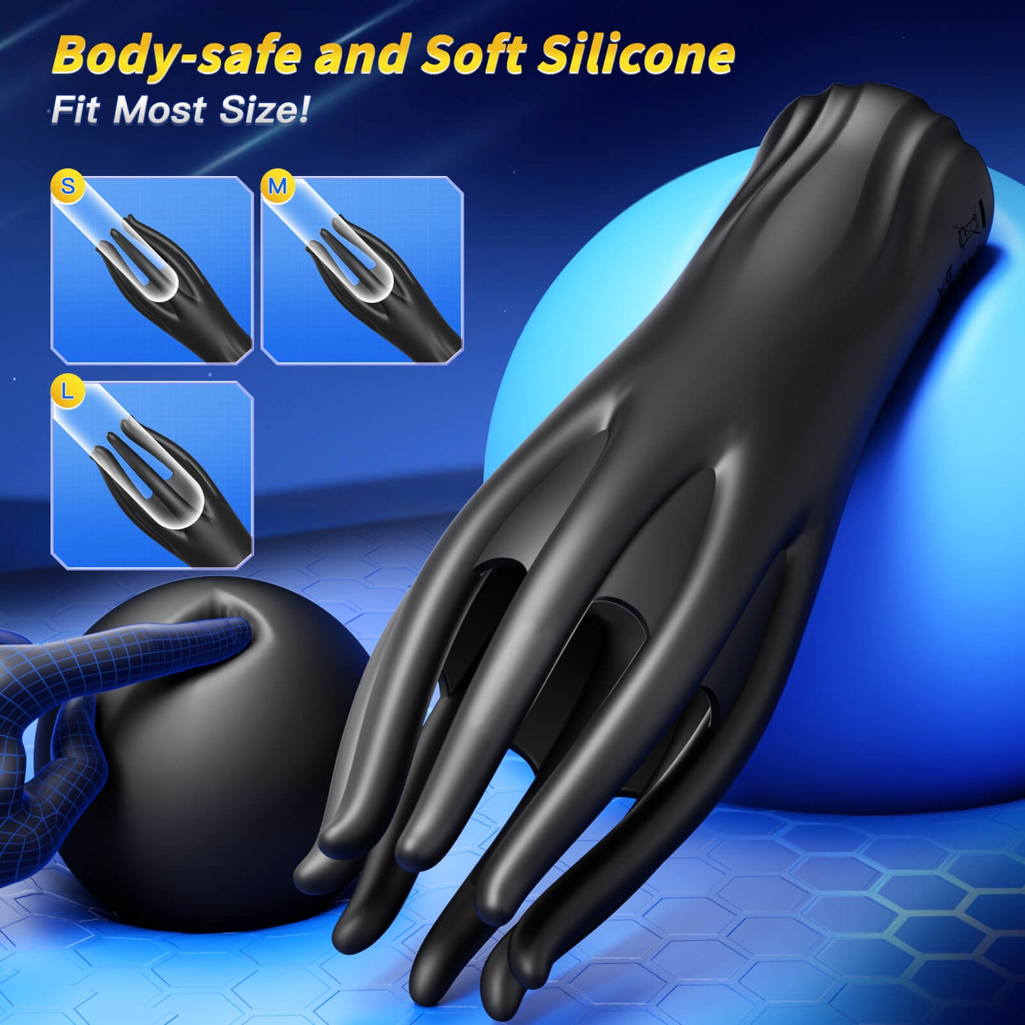 TALONS 2 in 1 Male Vibrating Penis Trainer Sex Toy