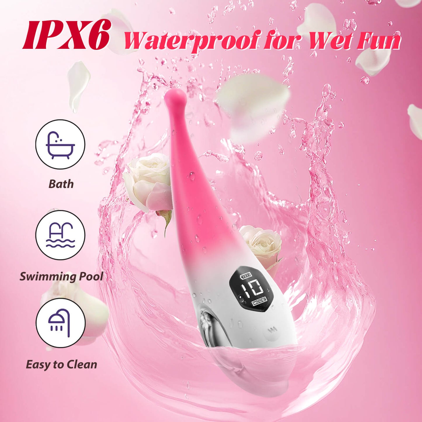 YDB| Female Personal Clitoral Massager Vibrator Wand Sex Toy