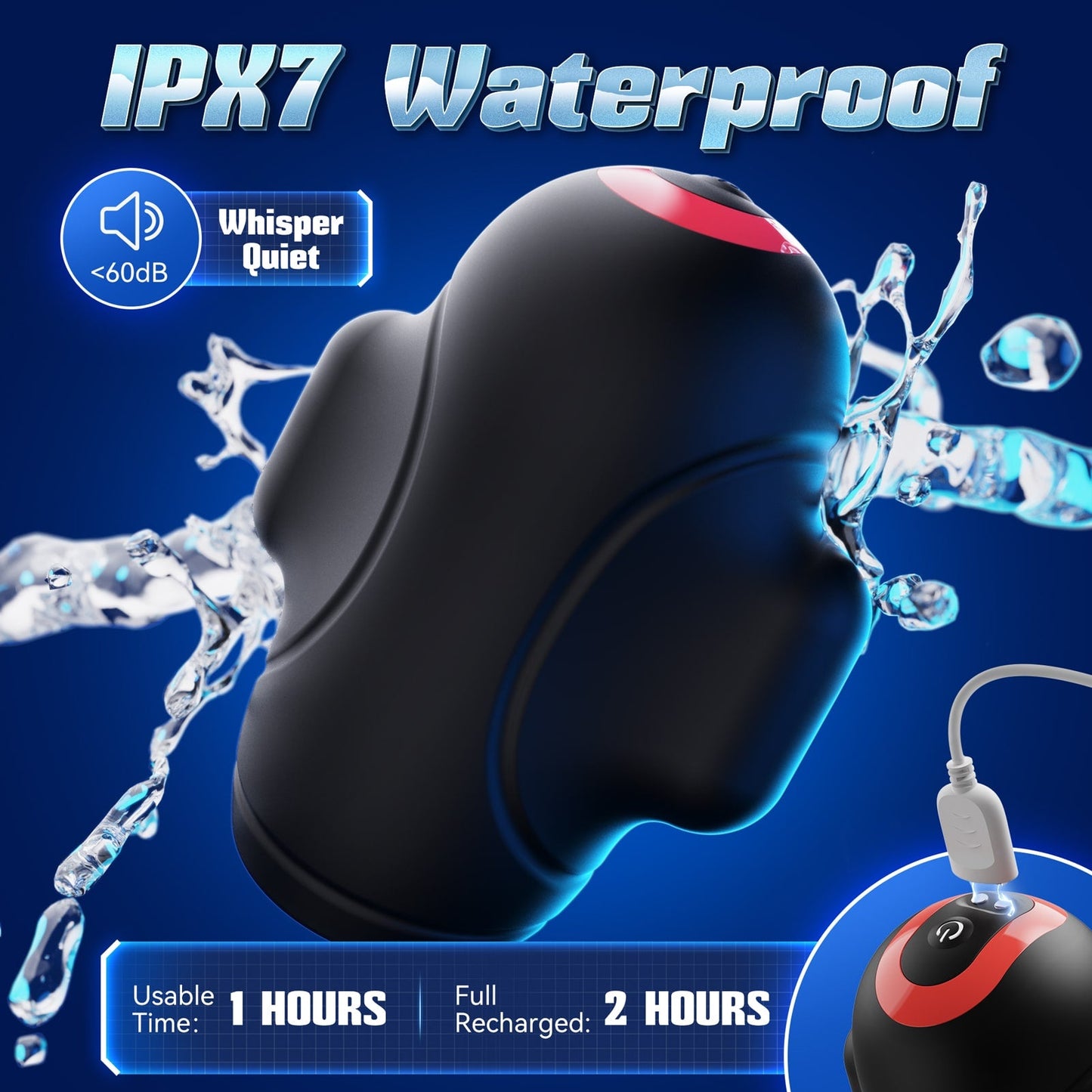 Upgraded App Control 4 in 1 Penis Trainer Vibrating Masturbation Cup