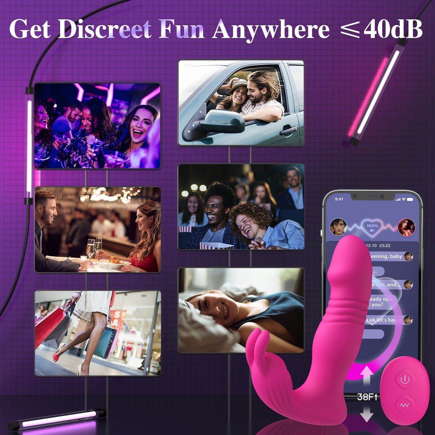 Remote Control Female Vibrator