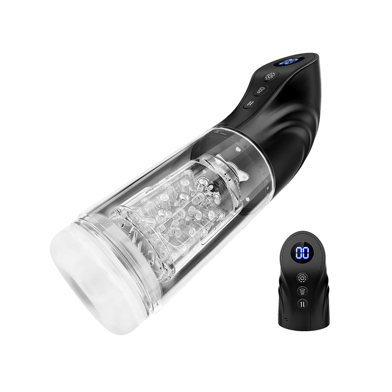 3 in 1 Automatic Male Masturbator with LCD Dsiplay Male Sex Toy