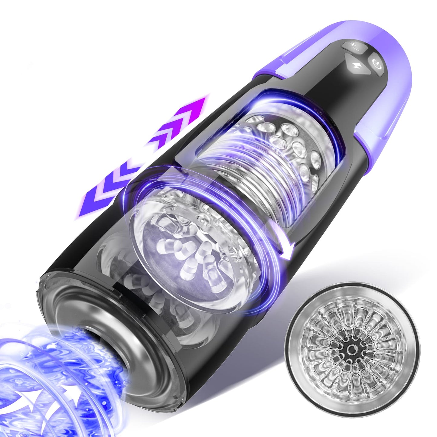 DARK KNIGHT | 360°Rotation Thrusting Male Masturbator