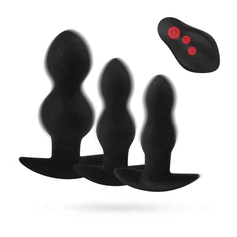 Sohimi Butt Plug 3pcs Pack Anal Vibrator