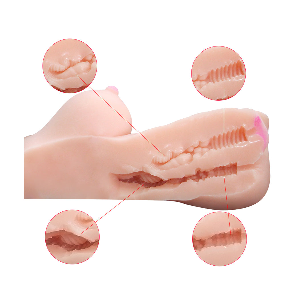 3.5 LB Dual-Entrances Mini Realistic Sex Toy