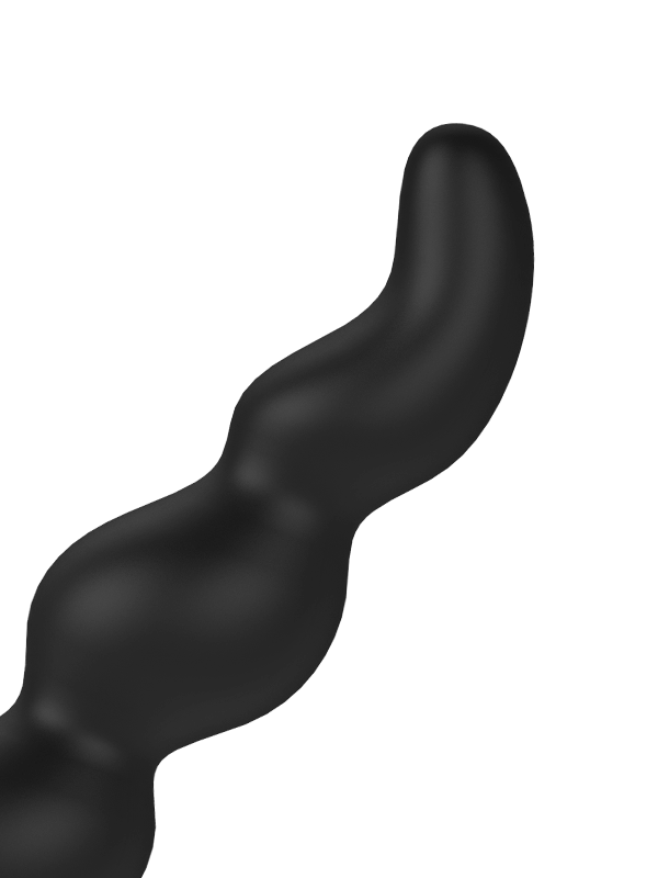 Long Unique Flexible Gay 9'' Anal Beads Butt Plug