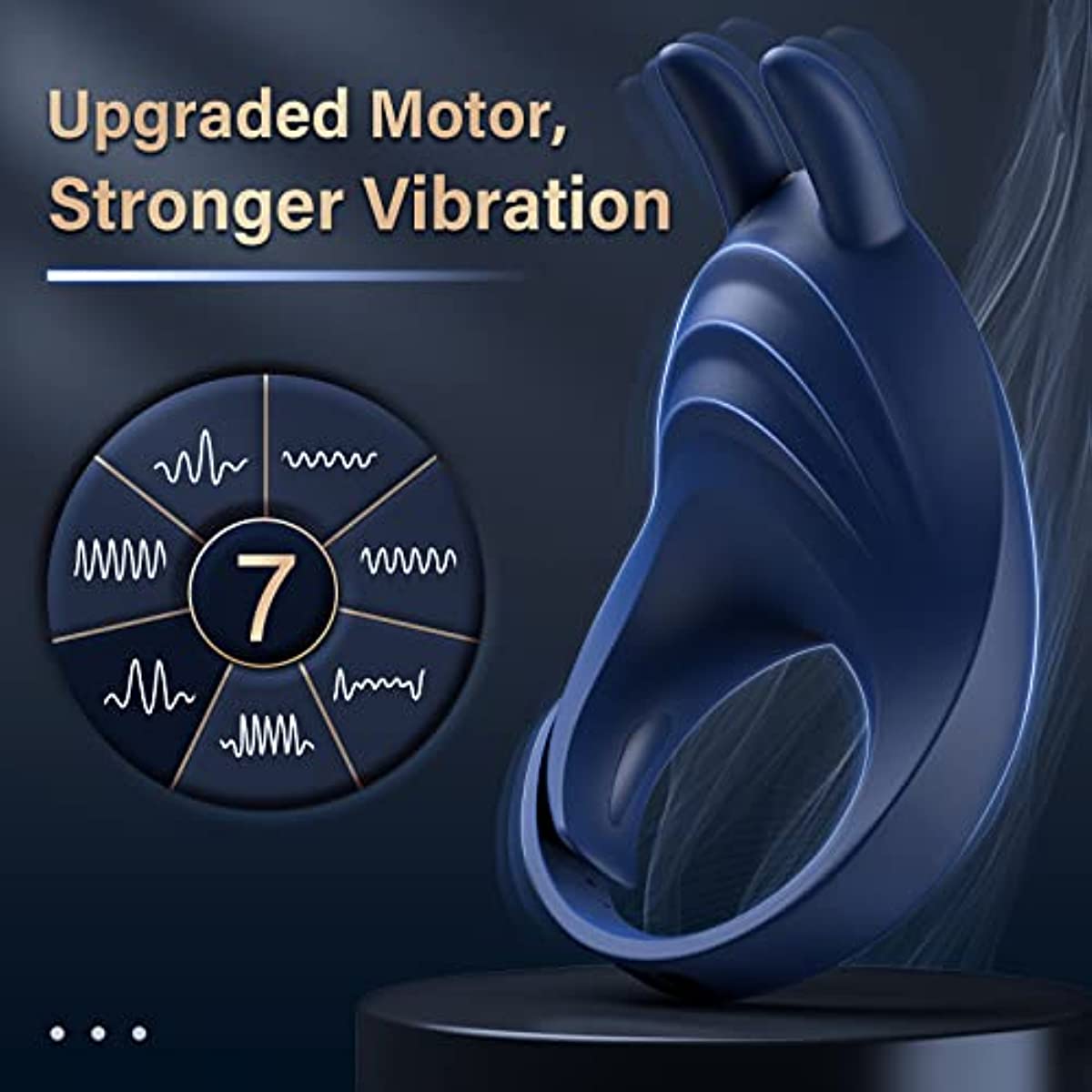 ARCHIE | Adjustable Silicone Vibration Cock Ring