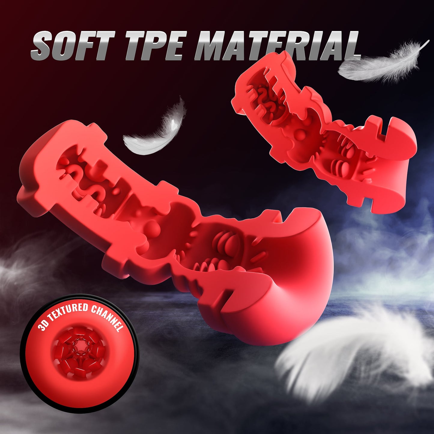 8 Vibrating and Thrusting Modes Male Masturbators