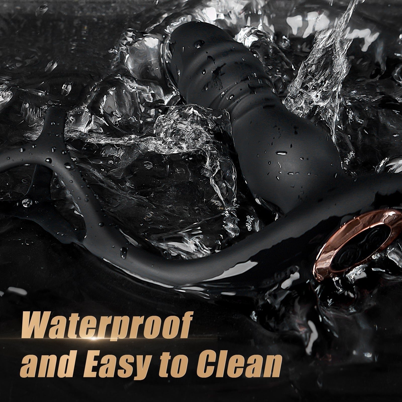 3 in 1 Prostate Stimulation with Ring Vibrator Sex Toys