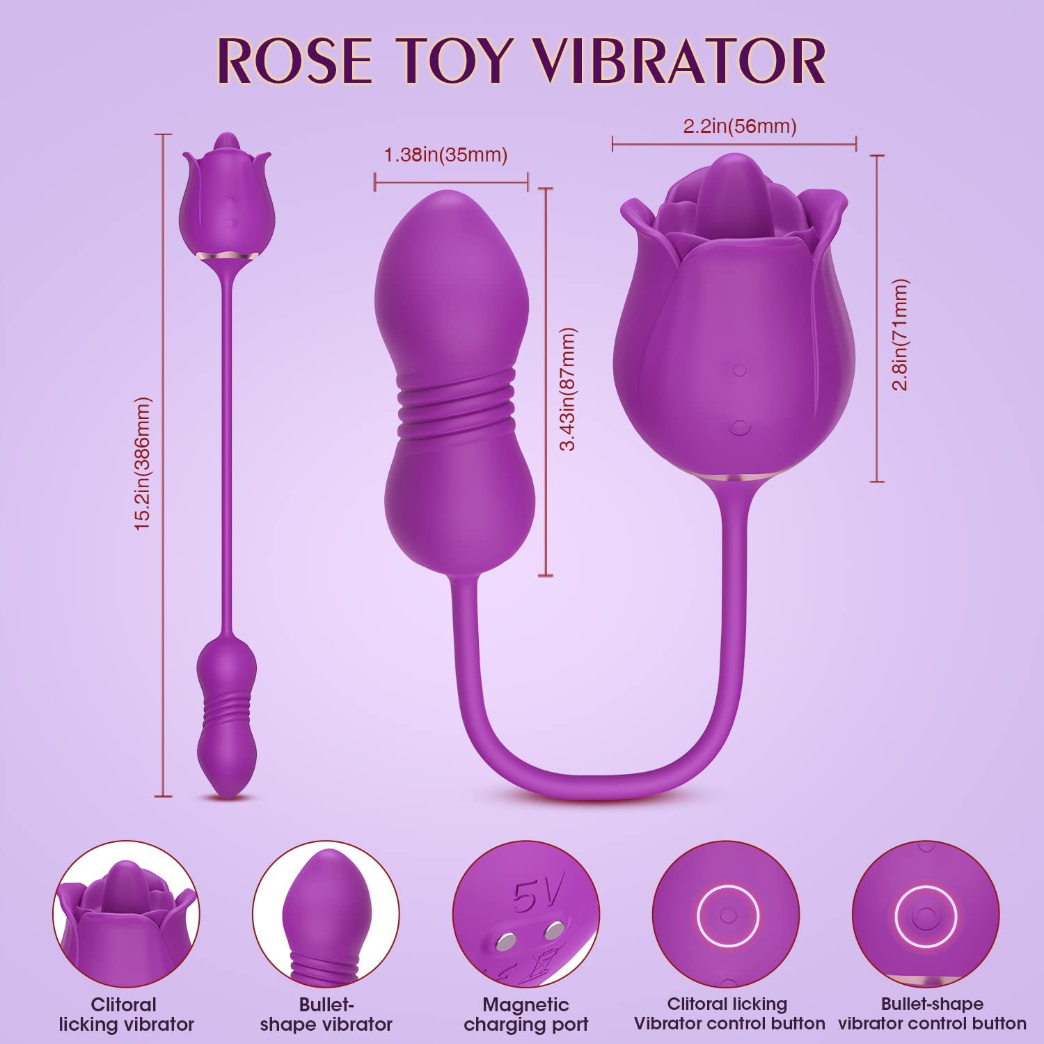 Rose Toy Vibrator