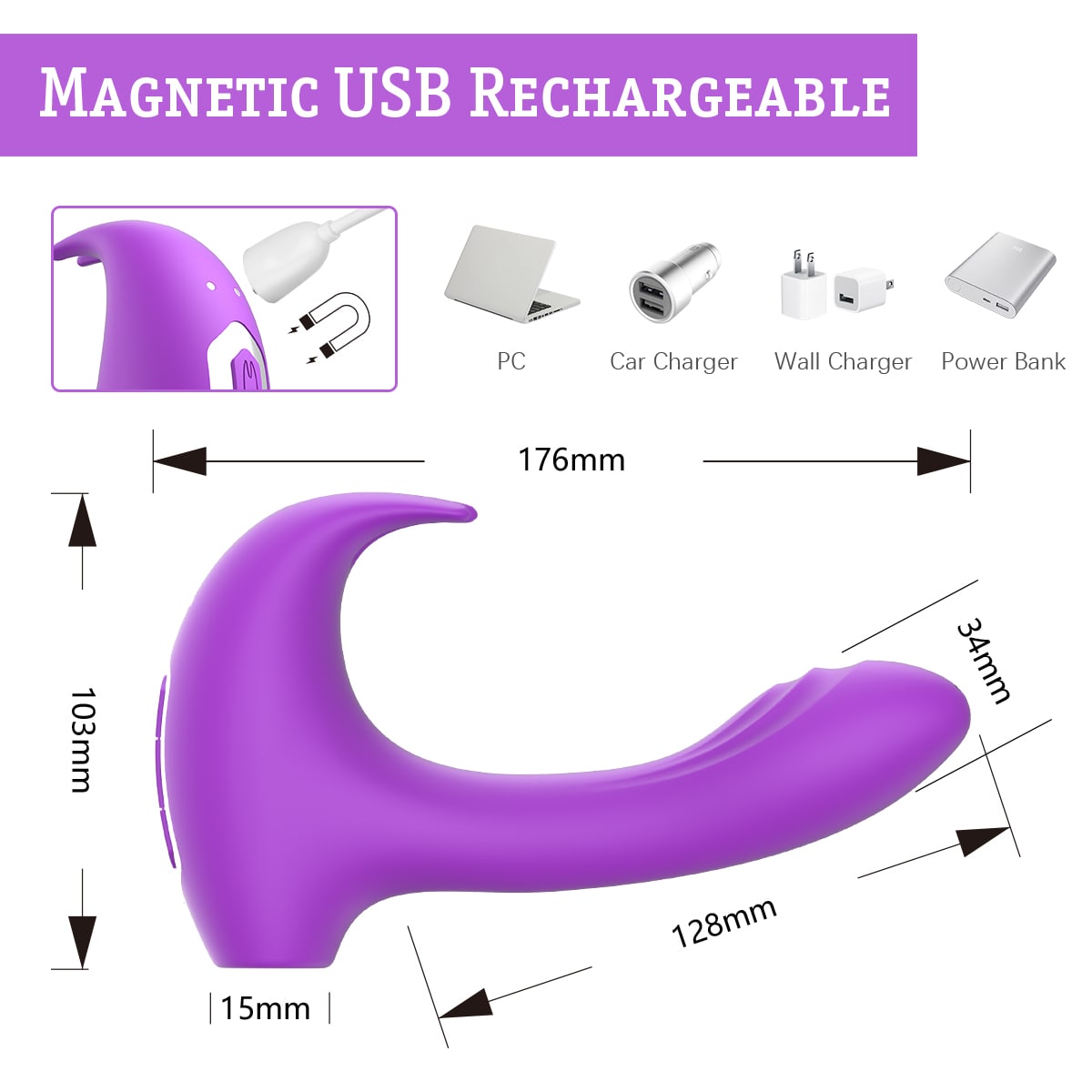 Harmmer Design Sex Toy 12 Suction & Vibration Stimulator for Women