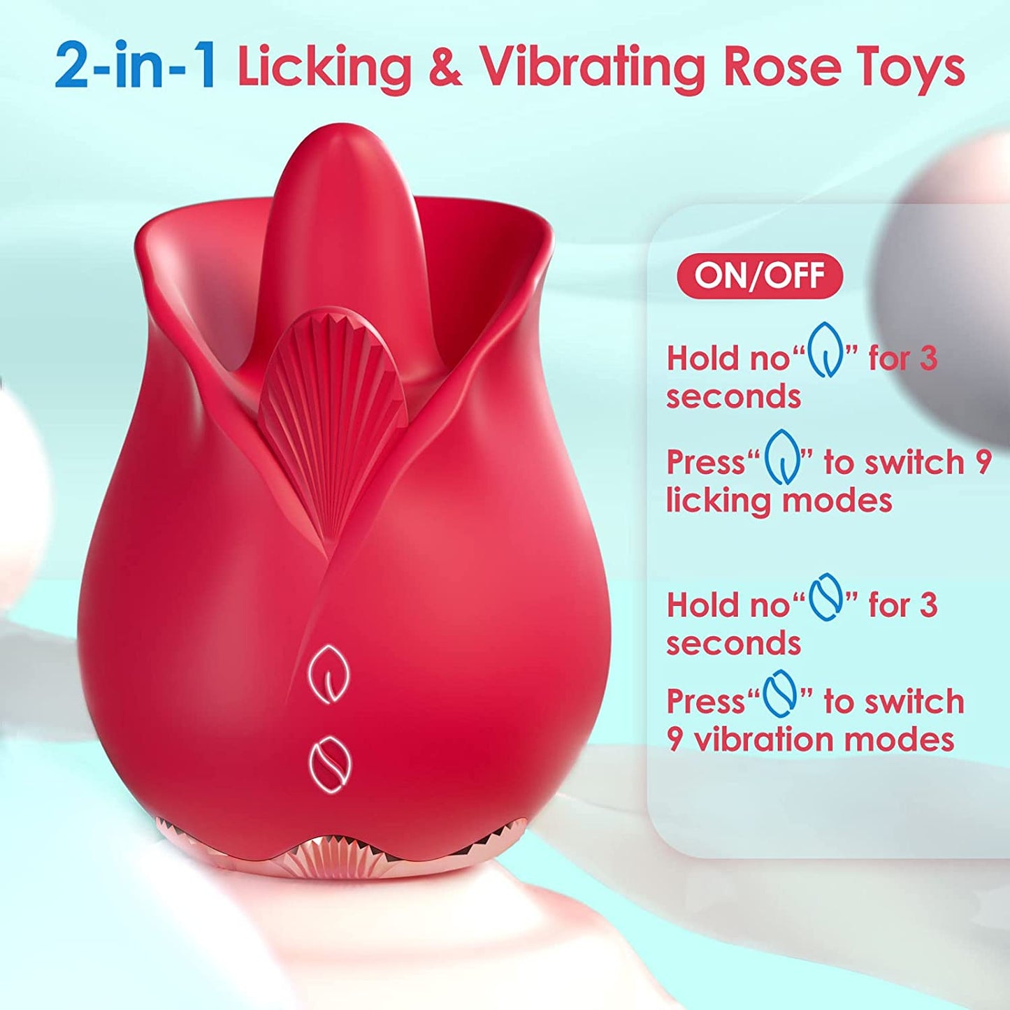 Rose Vibrator For Woman