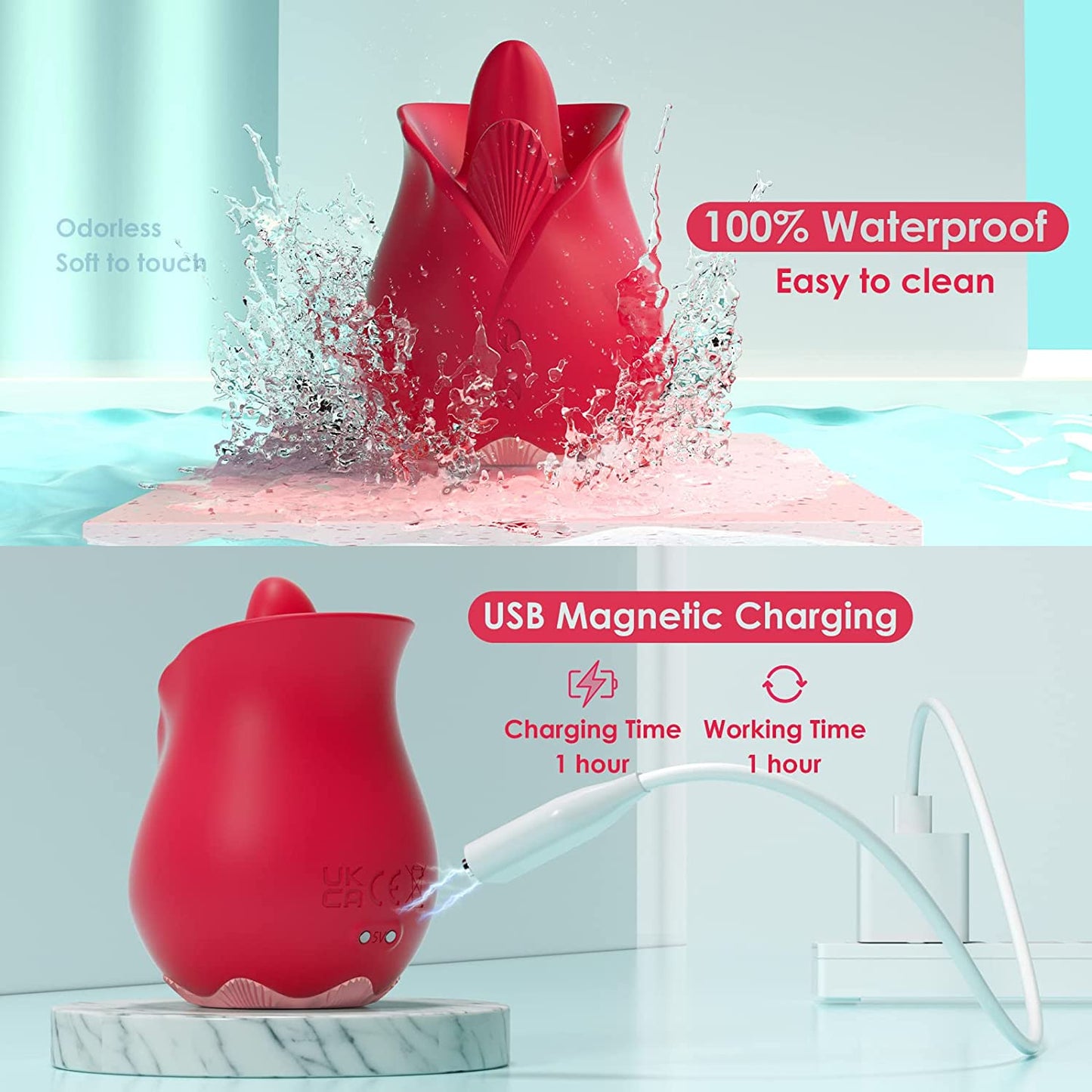 Rose Vibrator For Woman