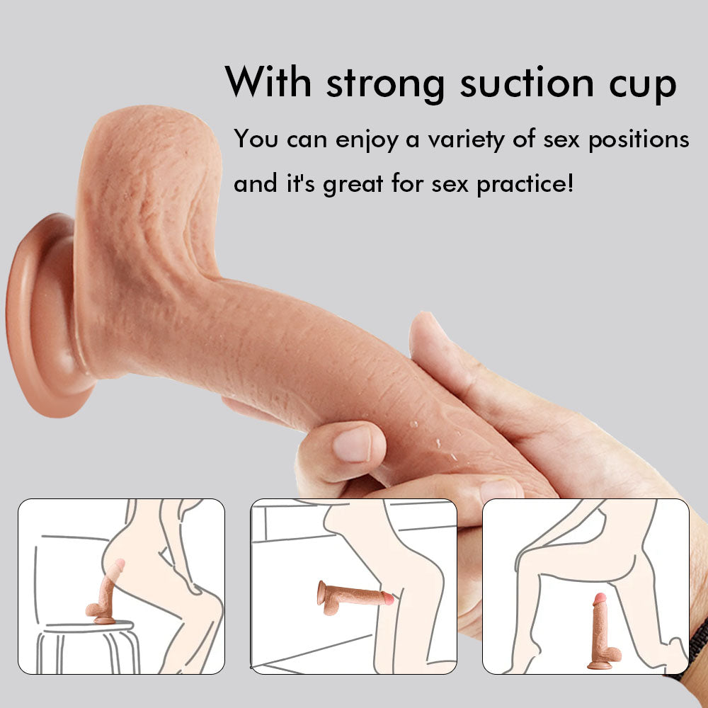 Babejuicy | Dual Density Realistic Suction Cup Dildo