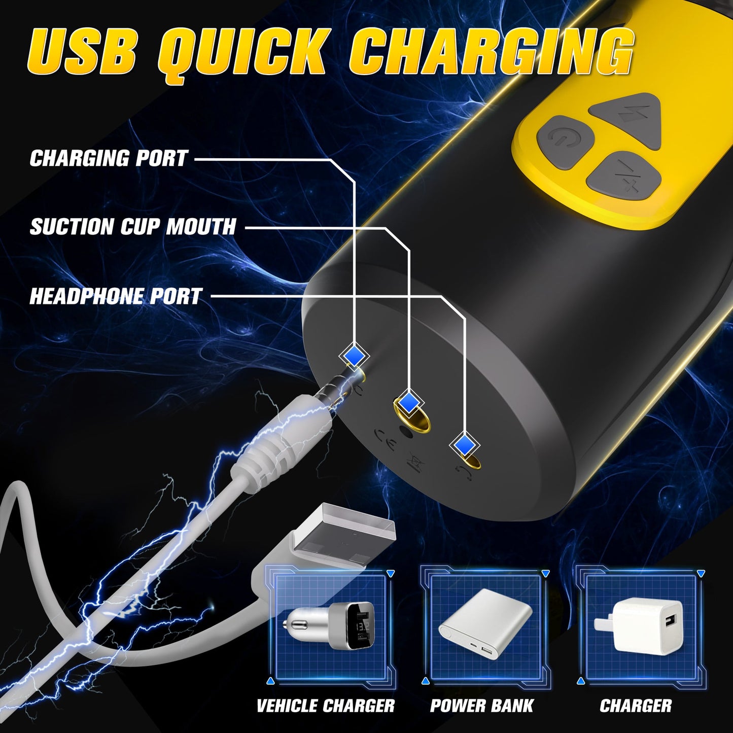 DARK KNIGHT | Rotating & Thrusting Automatic Masturbator