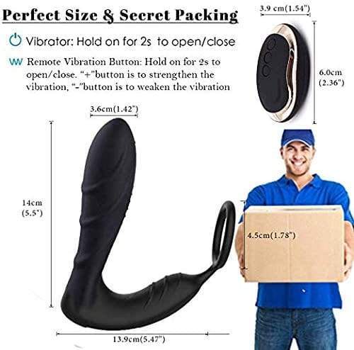 Sohimi Sohimi Anal Vibrator With Penis Ring