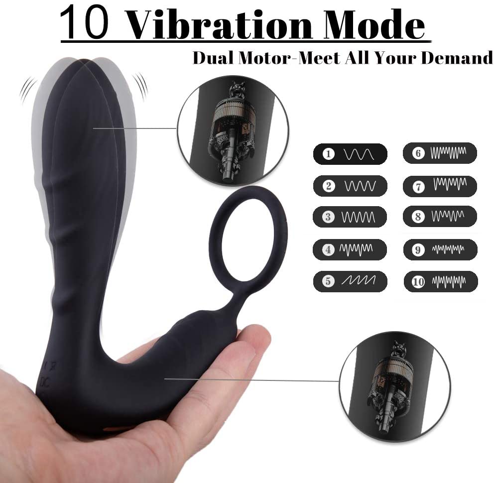 Sohimi Sohimi Anal Vibrator With Penis Ring