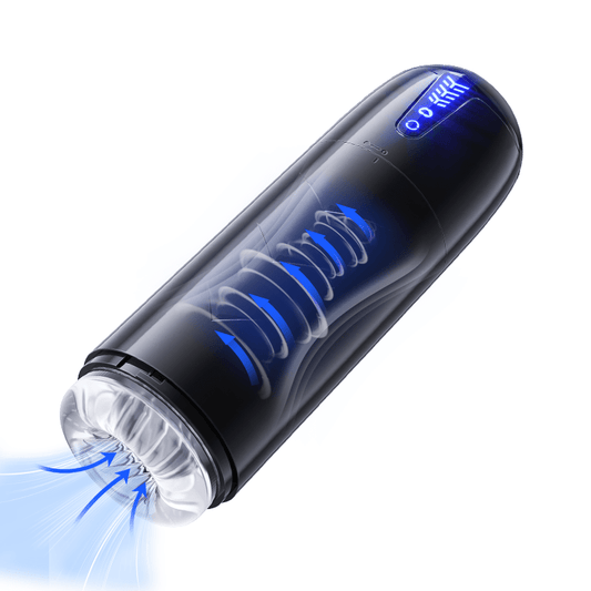 Automatic Powerful Suction and Rotation Fully Waterproof Masturbation Cup