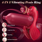 4 in 1 Multi Stimulations Penis Cock Ring for Single or Couple