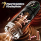 HIVER New Automatic 5 in 1 Thrusting and Sucking Vibrating Male Masturbator