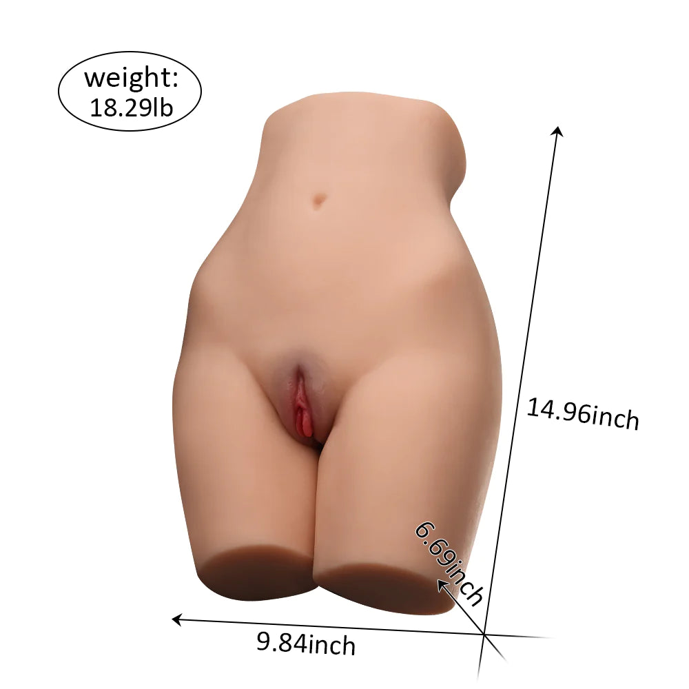 Male Masturbator Lower Torso Sex Doll with Waist 18.08lb - Lance