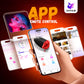 4 in 1 App Control Big Month Tapping and Vibrating Trainer and Masturbator