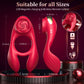 4 in 1 Multi Stimulations Penis Cock Ring for Single or Couple