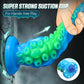 12.9inch Silicone Luminous Tentagle Multiple Stimualtion Dildo with Suction Cup