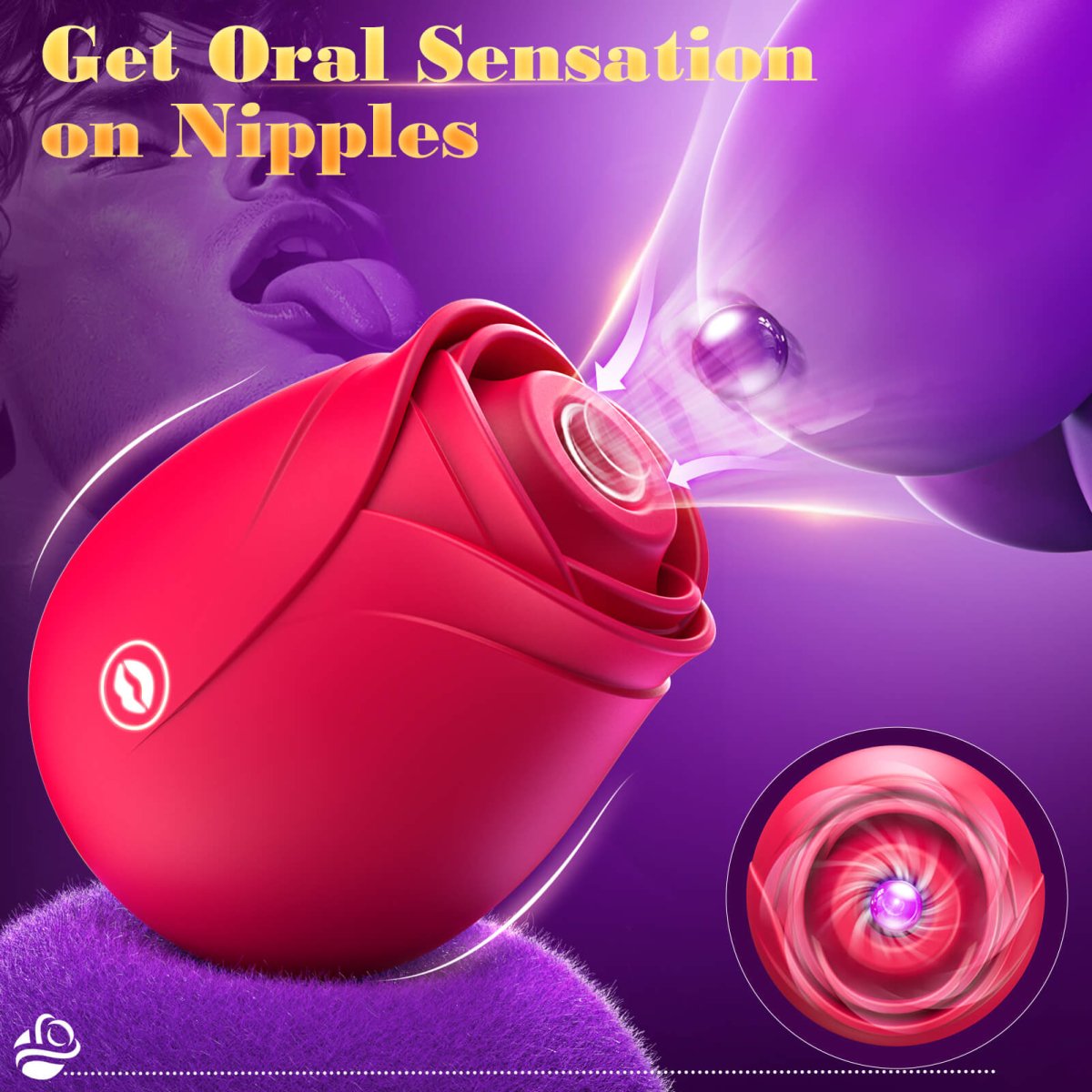 JASMINE|Clitoris Rose Suction Vibrator - Sohimi