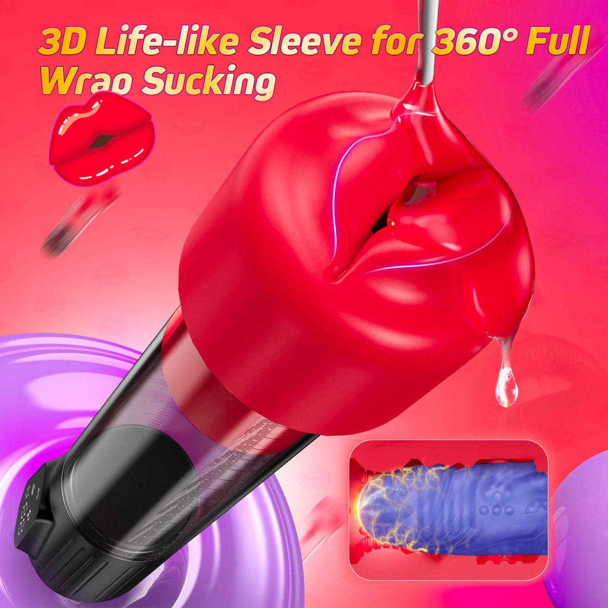 Lagoon 2| Powerful 360° Wrap Suction Male Penis Pump - Sohimi