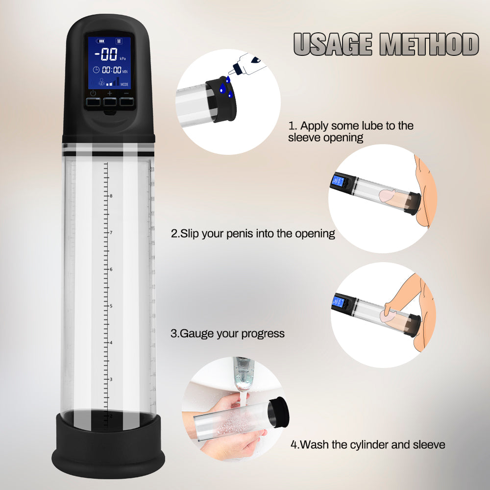 LED Automatic Vacuum Penis Pump