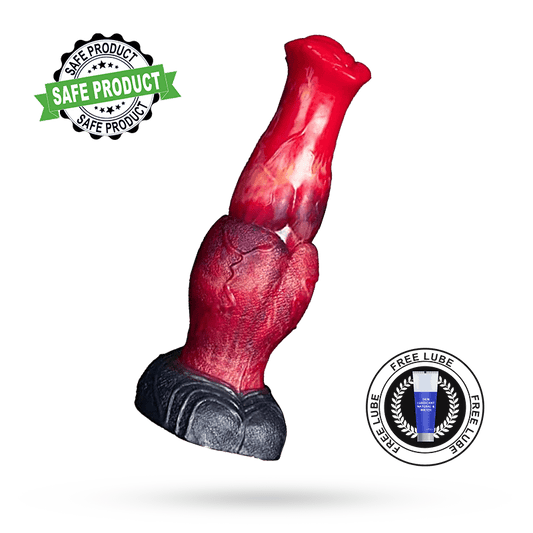 9.2in Horse G-Spot Dildo with Soft Flexible Suction Cup