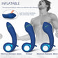 10 Modes G-spot Anal Vibrator Automatic Inflatable Prostate Massager