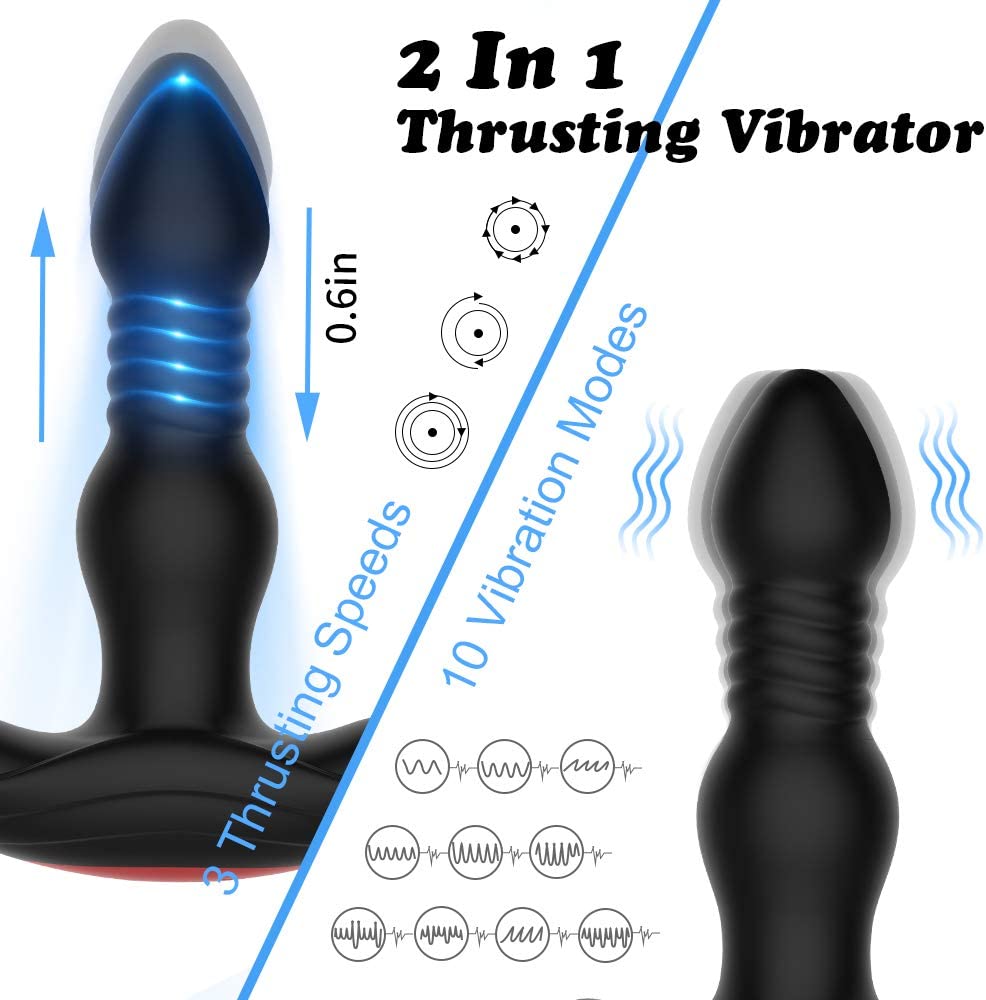 Prostate Massager Anal Vibrator with 10 Vibration