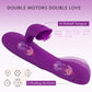Quiet Dual Motor  Tongue Vibrator with10 Vibration 5 Flicking Modes