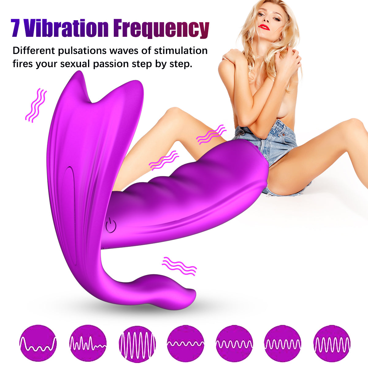 M5 Remote Control Butterfly Vibrator