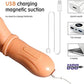 Deep G Spot Sex Fingers Shape Vibrator Thrusting Rotating with USB Charging