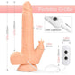8.9in 4-in-1 Realistic Dildo with Shock G-Spot Function